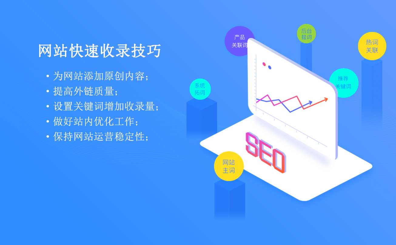 如何让自己的网站快速收录？