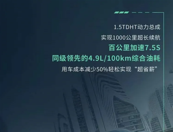 电磁悬架！长城WEY拿铁DHT上市：15.98万元起 能跑1000公里