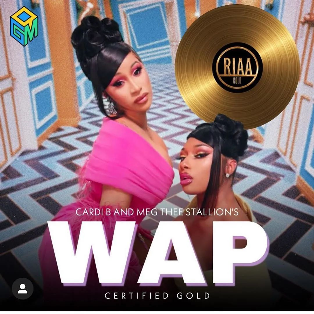 Cardi B的单曲《WAP》成为今年美国最火的单曲之一