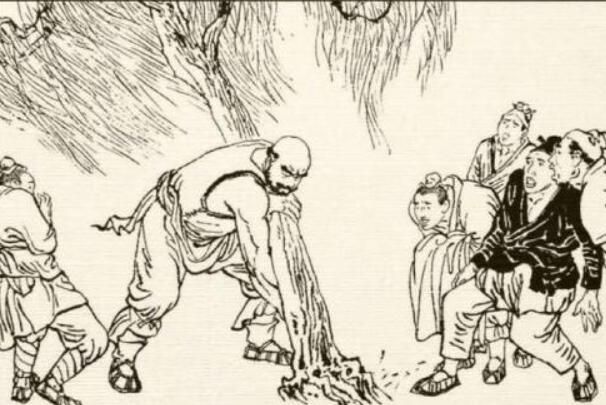 鲁智深倒拔垂杨柳赏析及概括(鲁智深倒拔垂杨柳人物评价)