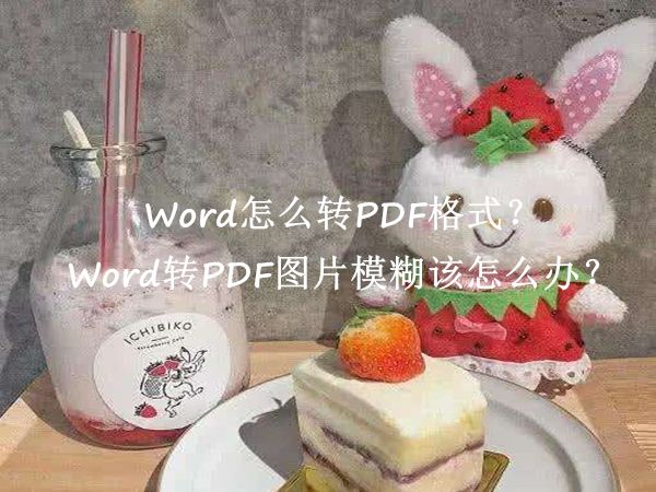 Word转PDF图片模糊怎么办(word变成pdf图片变模糊解决方法)