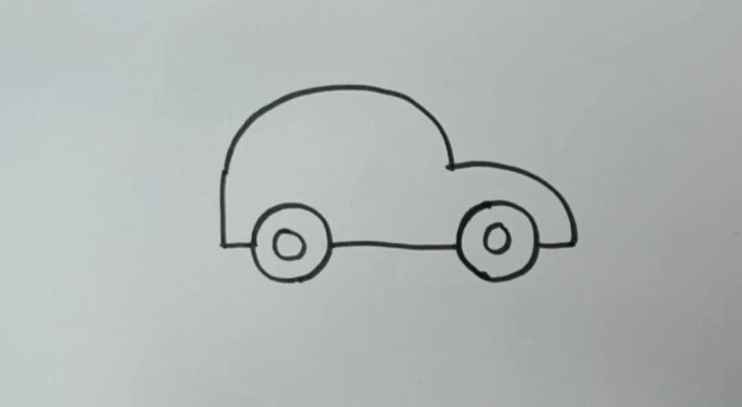 小汽车怎么画才简单又好看 儿童汽车简笔画大全教程
