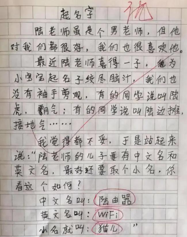 让老师气得的搞笑作文