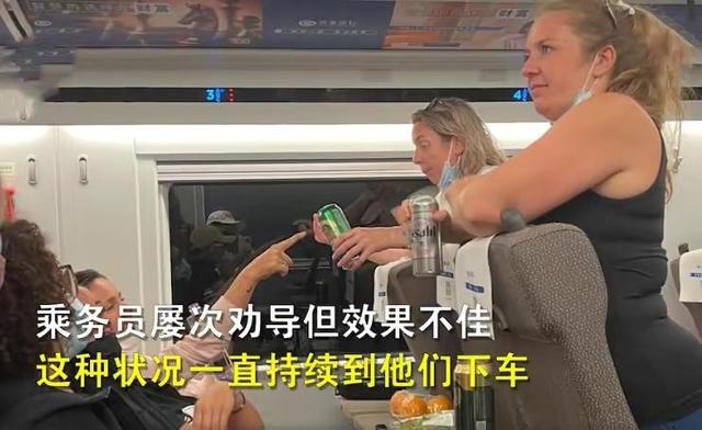 一家三口坐高铁全程不戴口罩，列车长回应多次提醒未果，没办法？