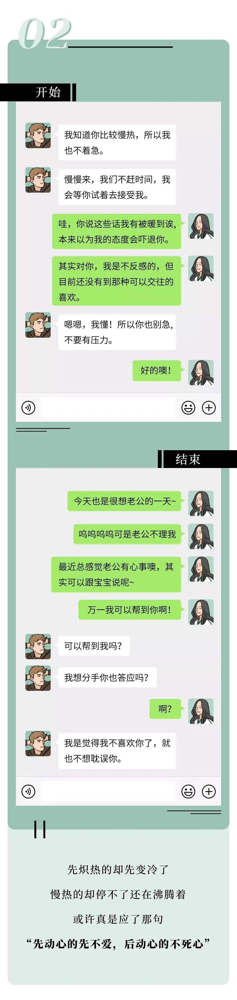 充满故事和回忆的聊天记录（关于爱情篇）