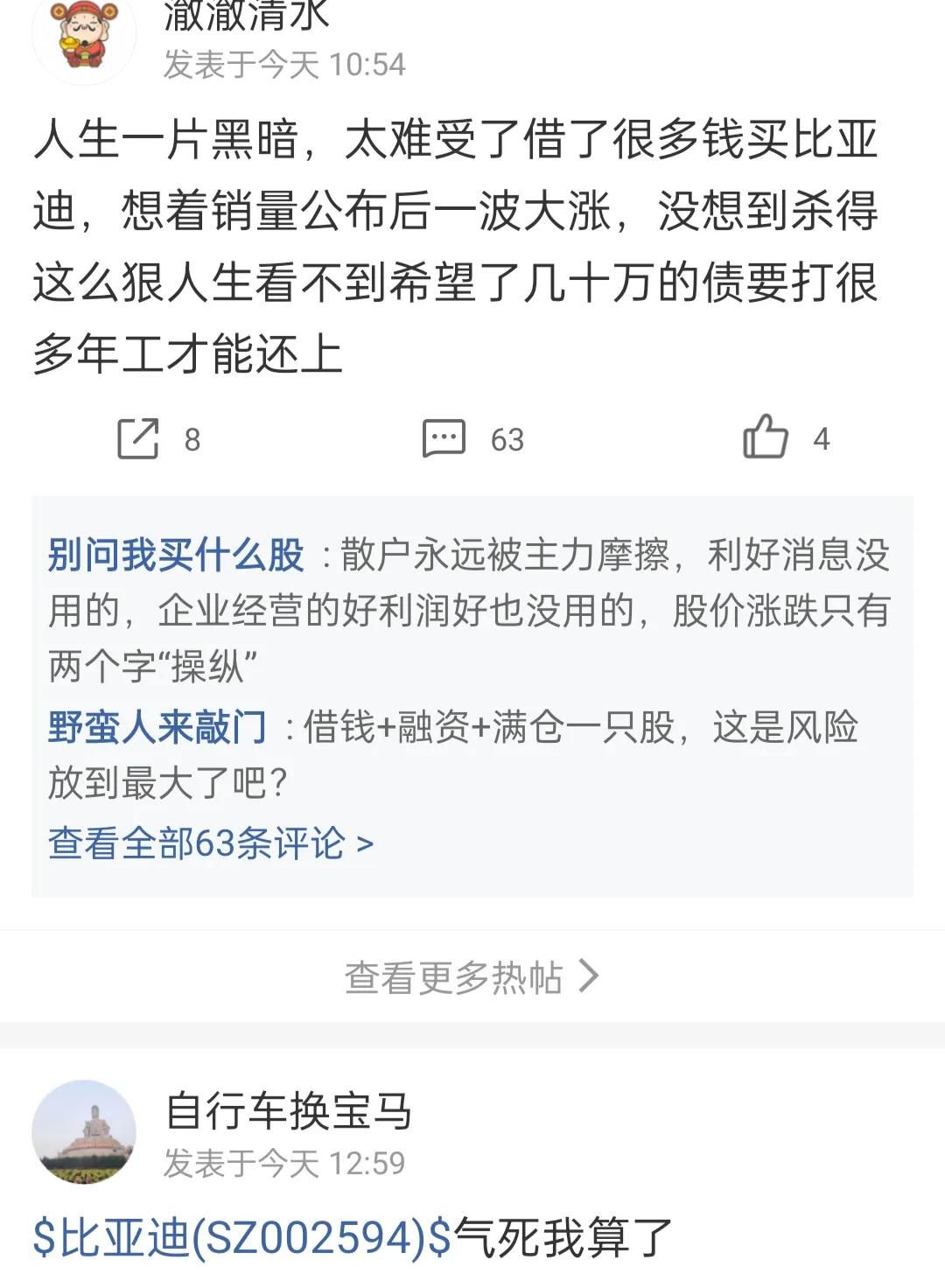 市值蒸发3500亿，人均亏80万，销量爆表的数据为何没能拯救比亚迪