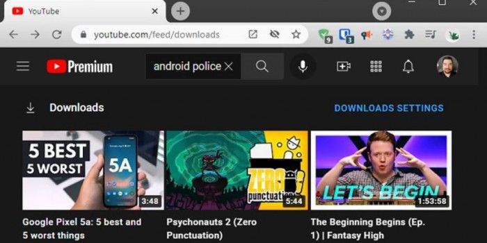 YouTube公测新功能：可通过Chromium浏览器下载视频