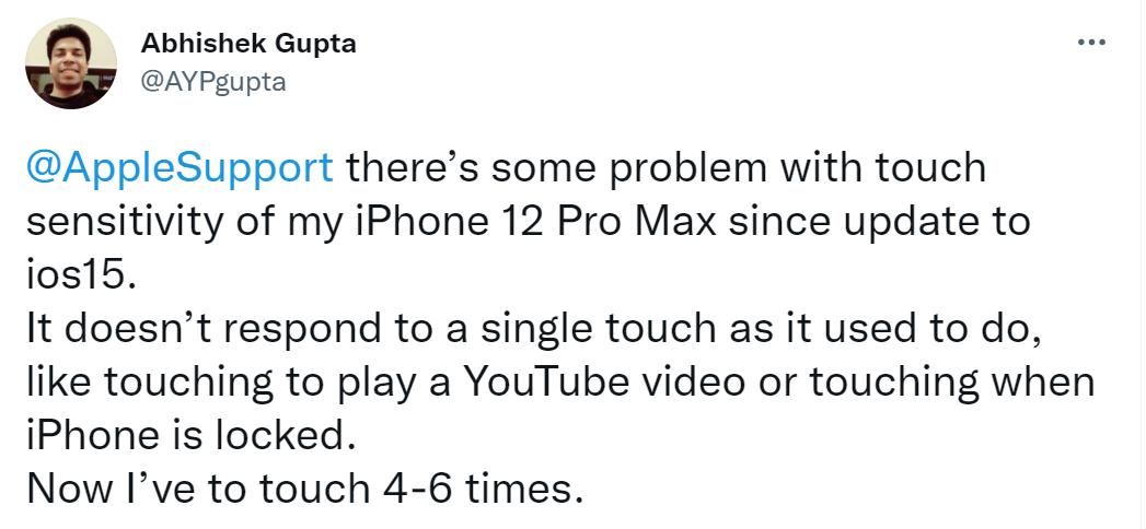 又出大Bug了！iPhone 13屏幕触控失灵：重启才能解决