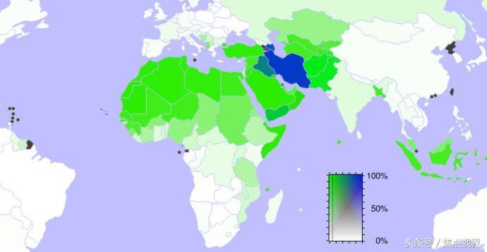 我们天天说的中东地区，到底包含哪些国家？
