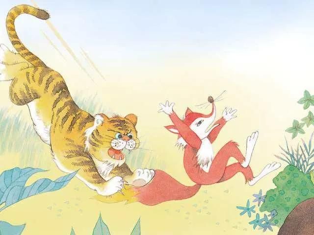 狐假虎威的原文内容(成语故事狐假虎威完整图片)
