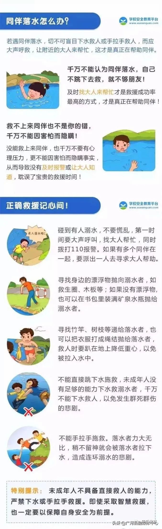 珍爱生命 预防溺水——防溺水安全知识