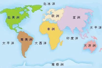 为什么说七大洲五大洋(秒懂七大洲五大洋的简图)