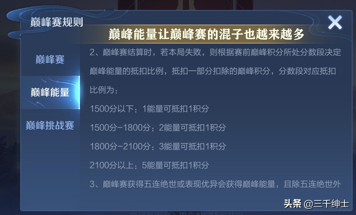 王者荣耀巅峰赛1800分对应王者多少星？其实官方给出了答案