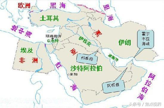 中东国家有哪些国家(中东国家属于哪个洲)