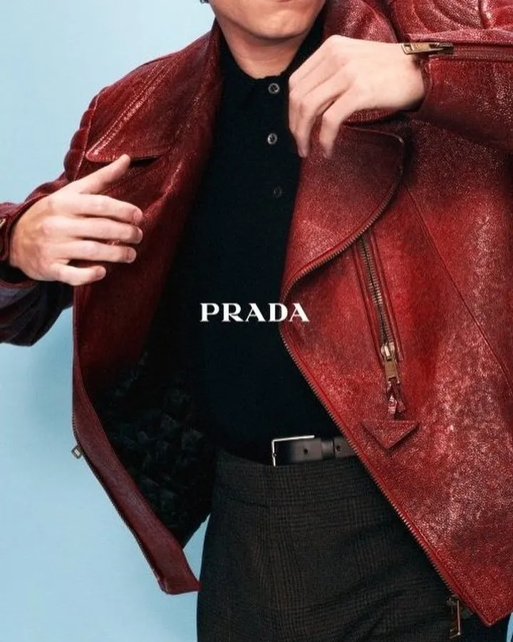 百亿票房男演员荷兰弟拍摄 PRADA 全球