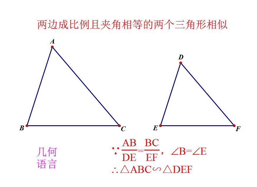 相似三角形的性质和判定小结