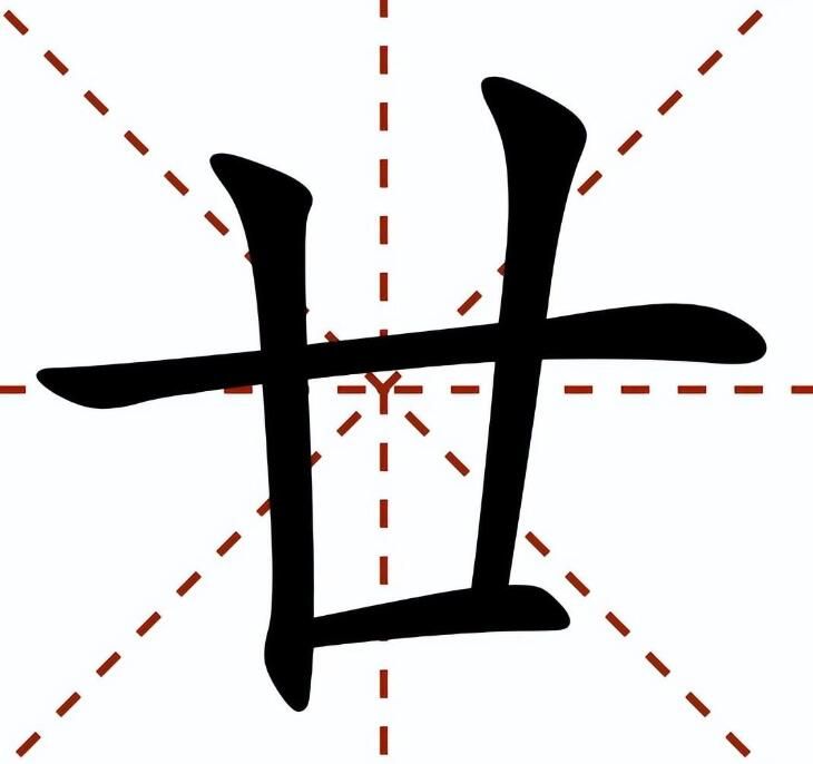 廿字怎么读什么意思(廿的拼音及意思解释)