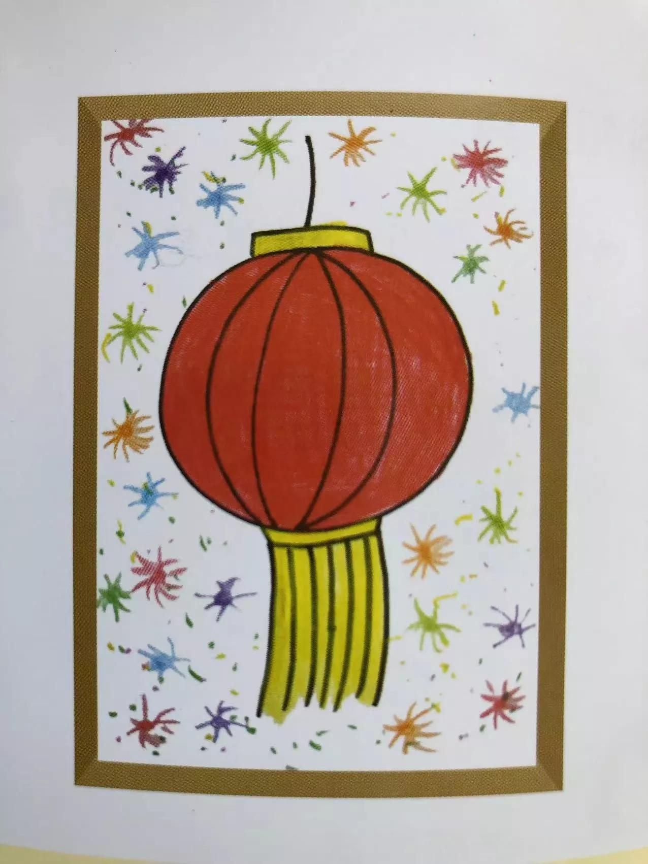 灯笼简笔画图片怎么画(灯笼简笔画图片大全彩色)