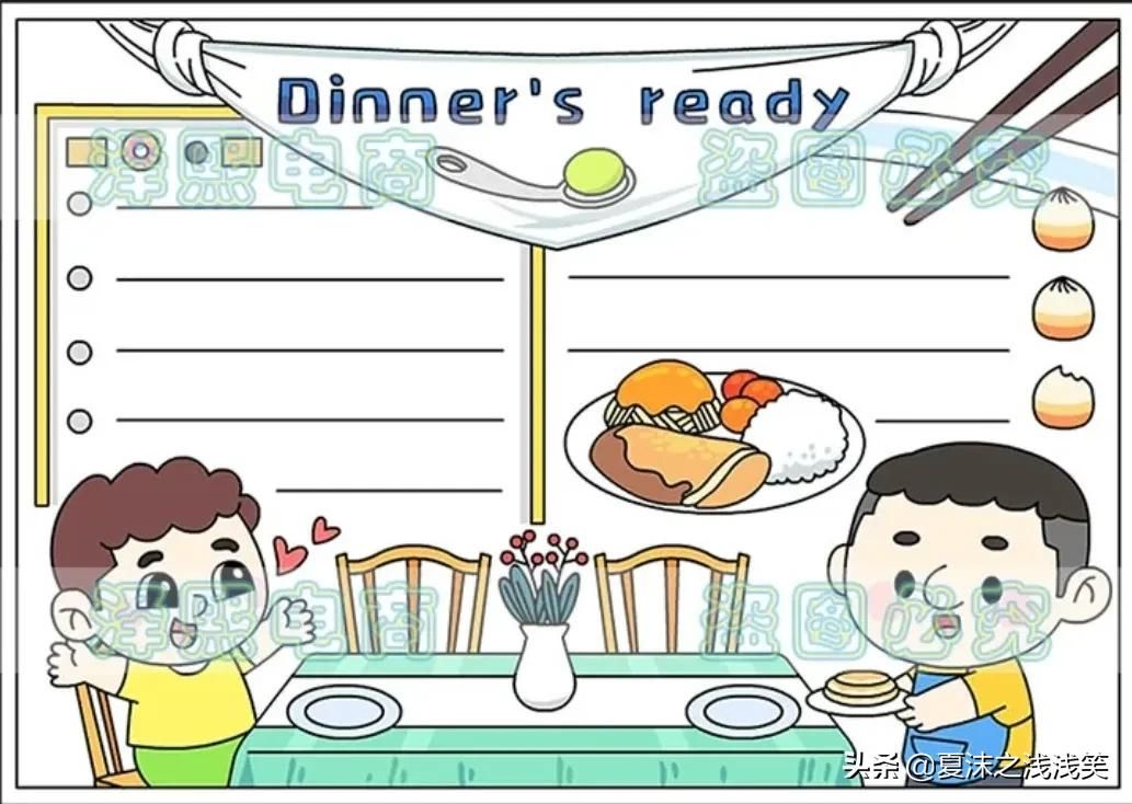 小学生英语手抄报汇总
