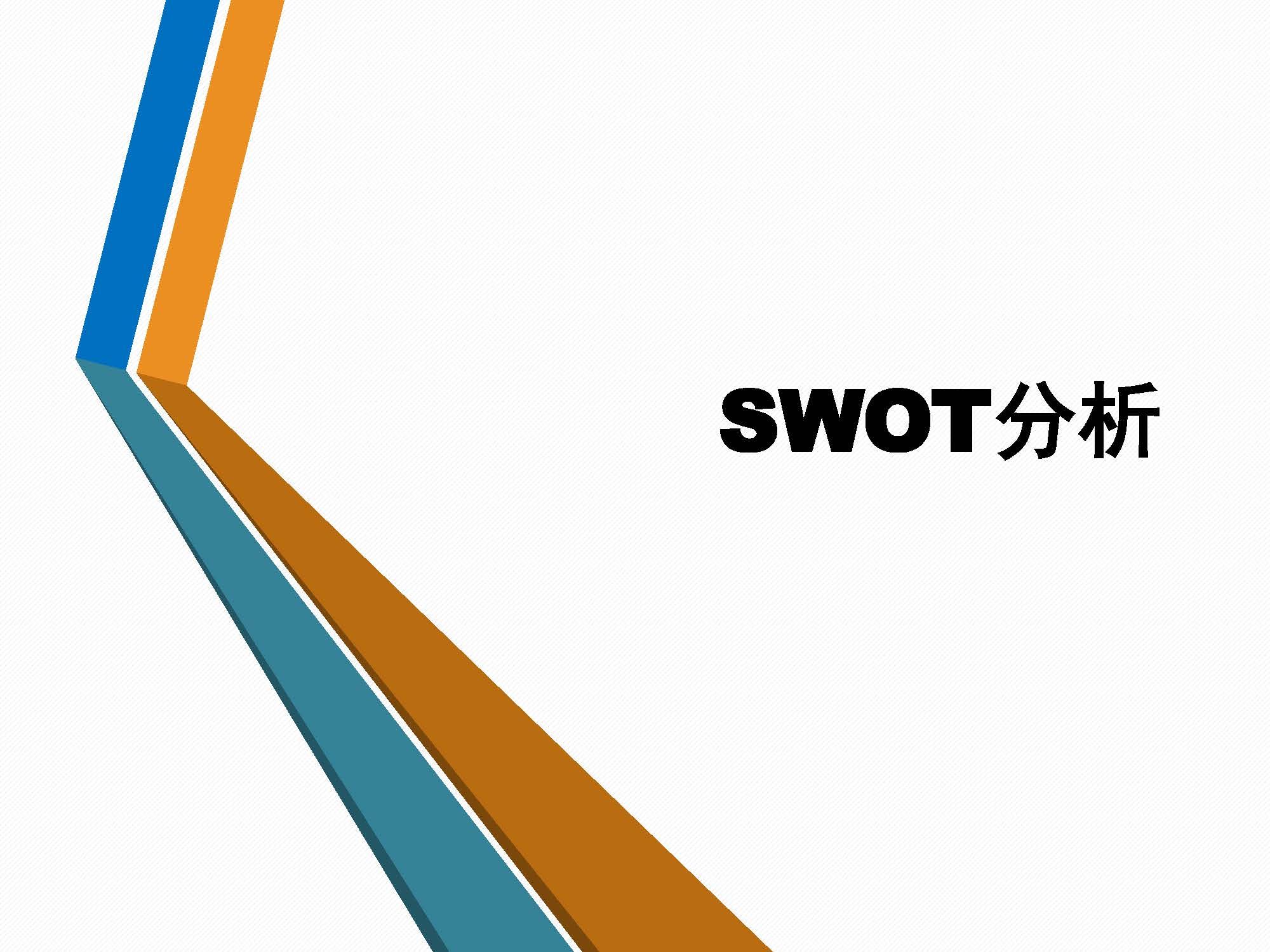 swot分析是什么意思分别代表什么（swot分析模型范文）