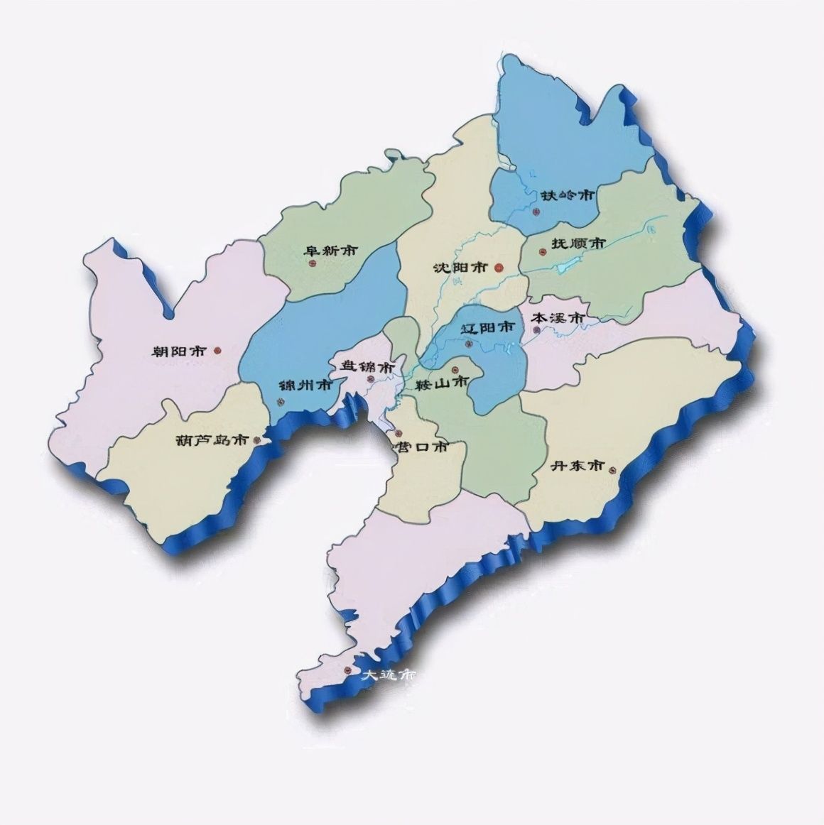 大连属于哪个省哪个市哪个区(辽宁省下辖市大连市行政区划)