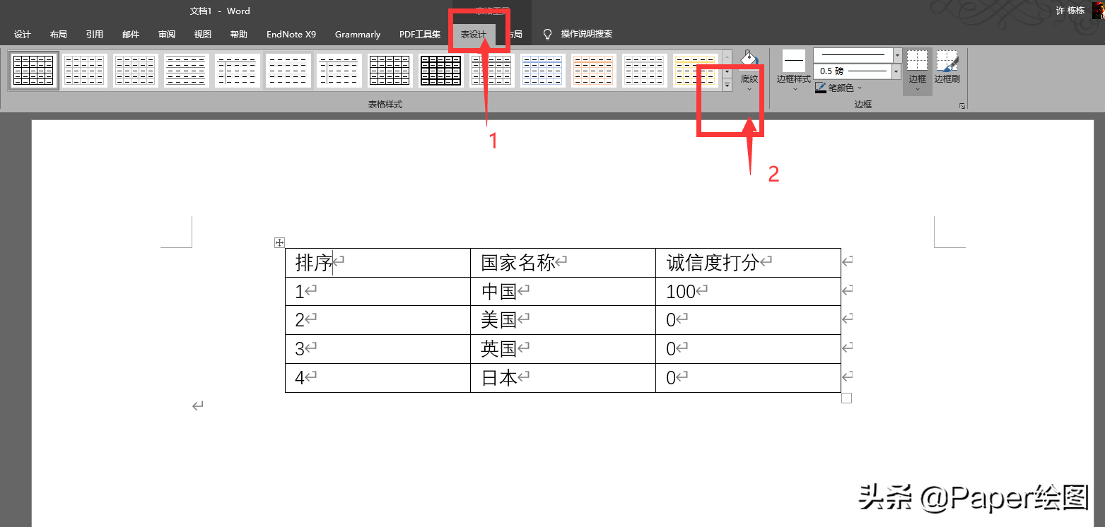 中三线表，做一个模板，然后批量修改