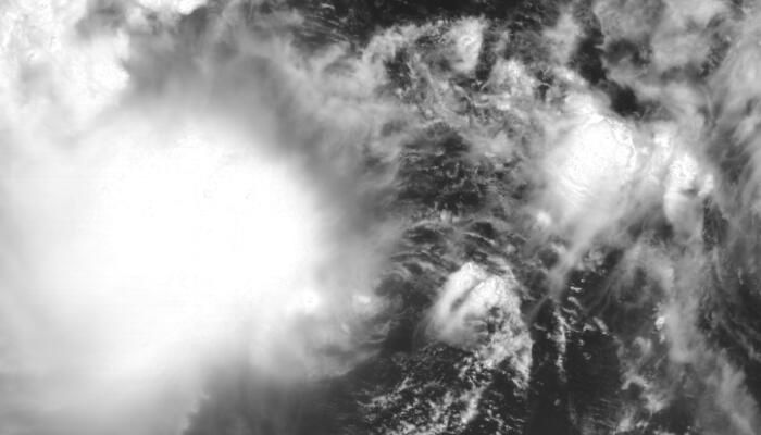 第1号台风卡最新卫星云图更新 4月9日一号台风路径实时发布系统云图分析