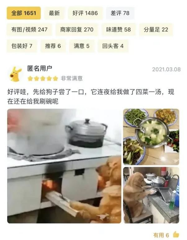 翻外卖差评，我能笑一天