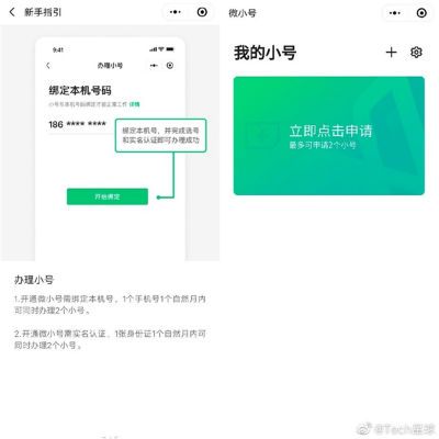 虚拟号码打电话软件app有哪些（微信推出微小号小程序）