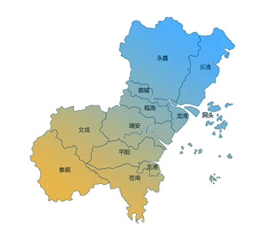 温州市有几个区（2023年详细介绍温州市区划）