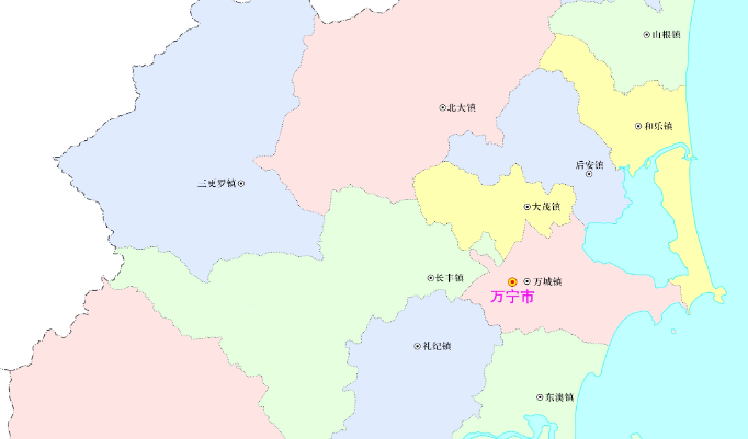 万宁是哪里的城市(海南万宁有几个市区)