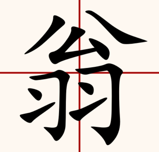 翁字拼音怎么写(翁字意思解释和读音及组词)