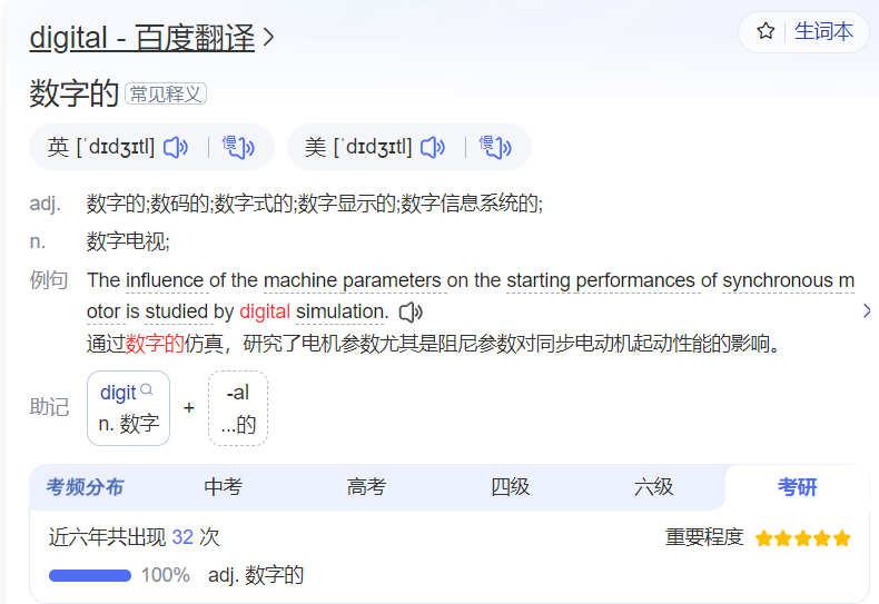 digital怎么读什么意思（英语单词在线中文翻译和来源）
