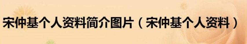 宋仲基个人资料简介(演员宋仲基的电视剧作品)