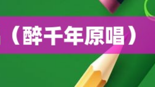 醉千年歌词完整版(李袁杰李俊佑演唱歌曲)