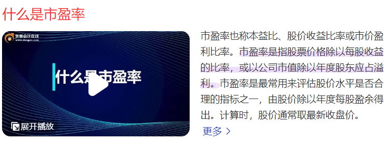 市盈率是什么意思（市盈率用大白话解释一下）